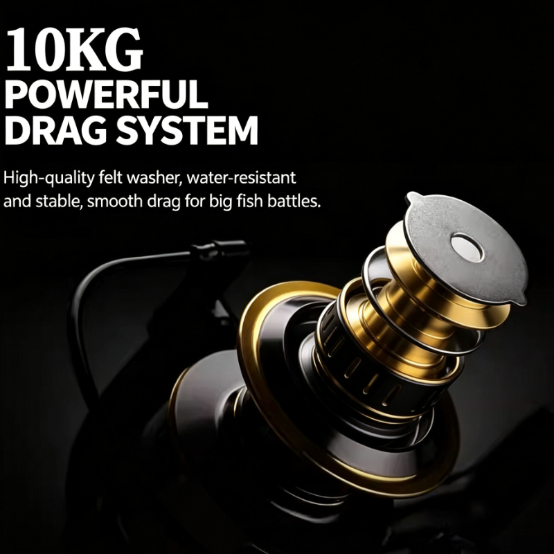 Full Metal Saltwater Resistant - Spinning Reel recension och pris