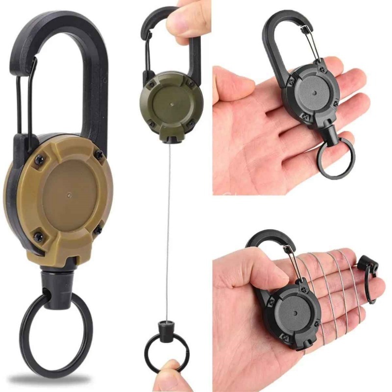 Outdoor Retractable Keychain H - Conventional Reel recension och pris