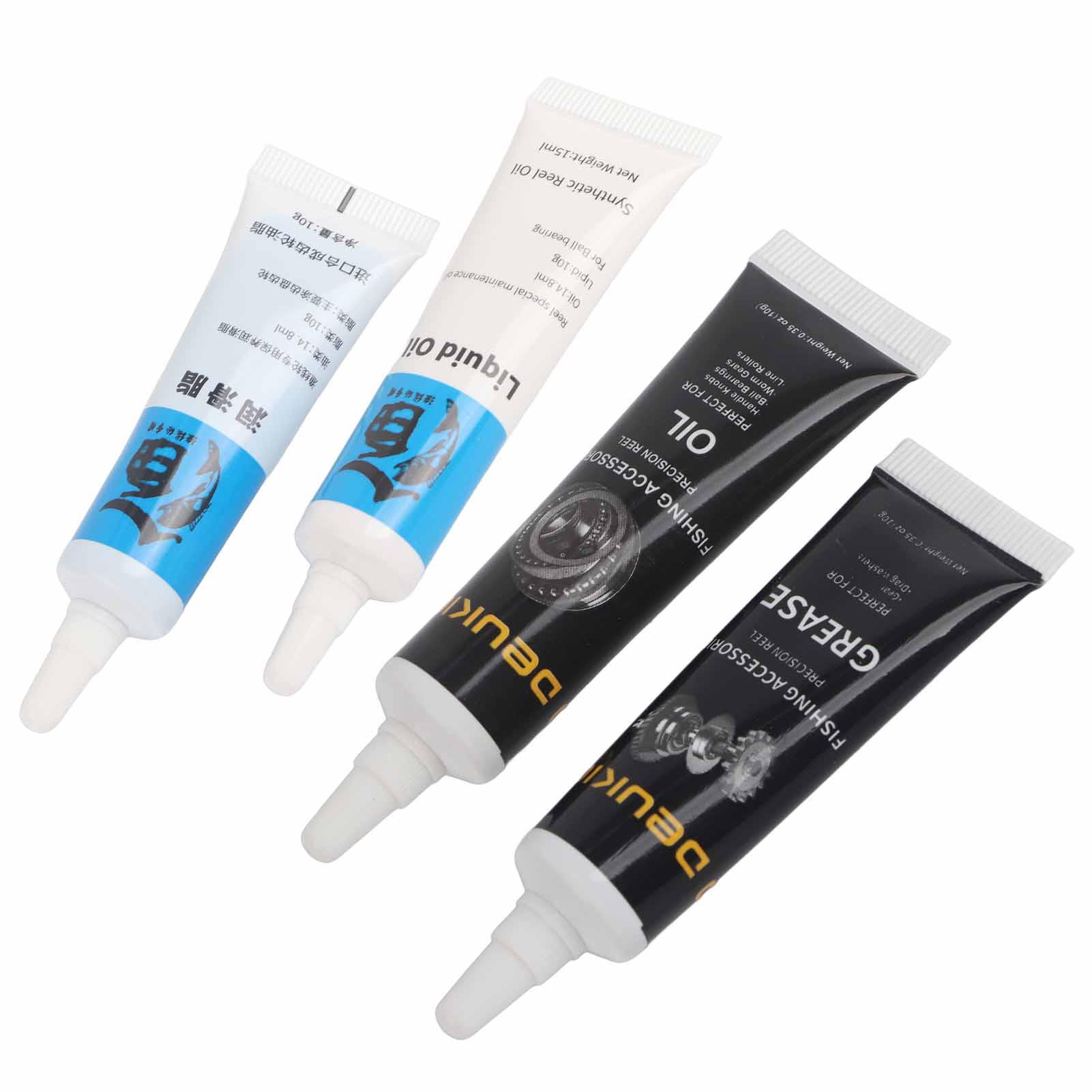 New 2Pcs Fishing Reel Oil and  - Reel Grease recension och pris