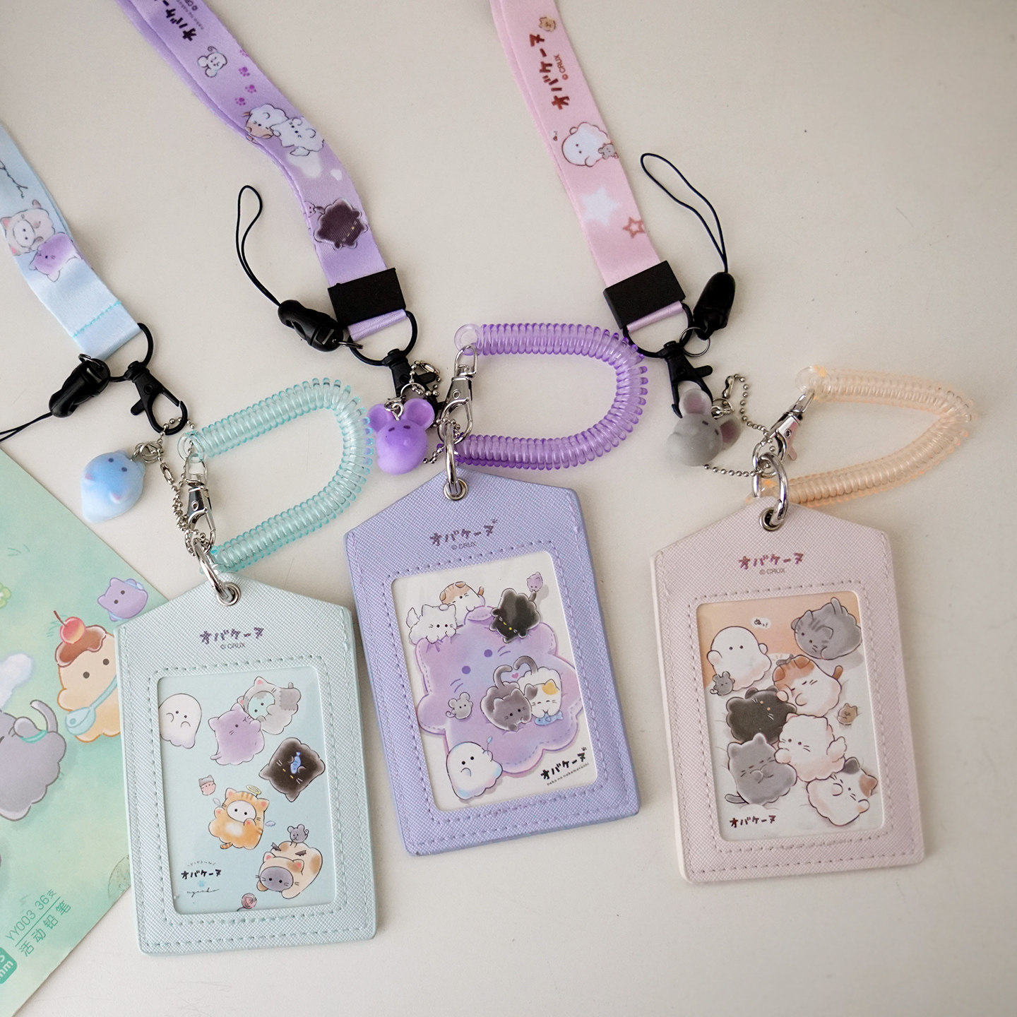 Cute Cartoon Cat Card Holder B - Reel Cover recension och pris